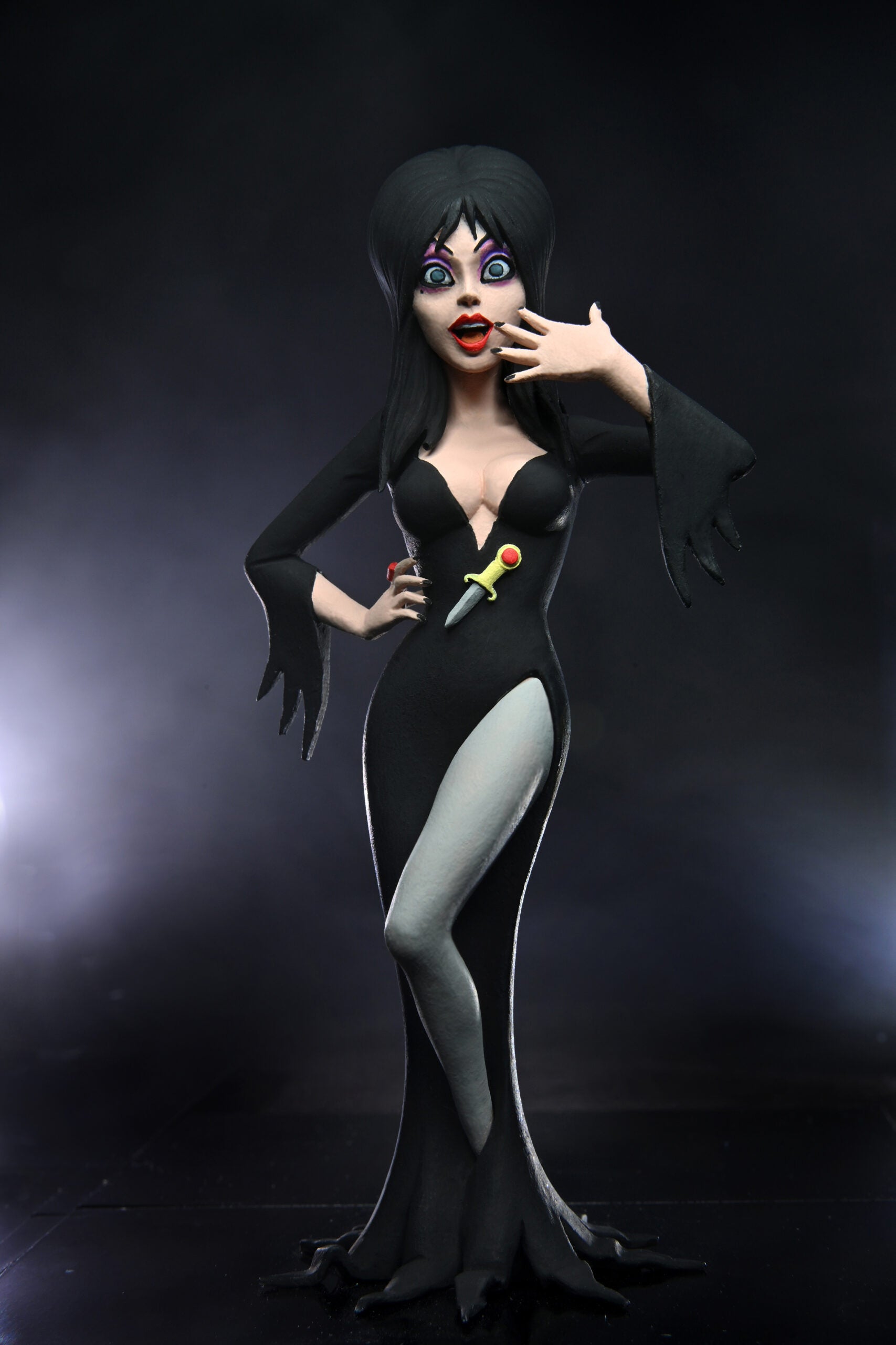 NECA - Toony Terrors Elvira (Mistress of the Dark) 6" Action Figure - Zlc Collectibles