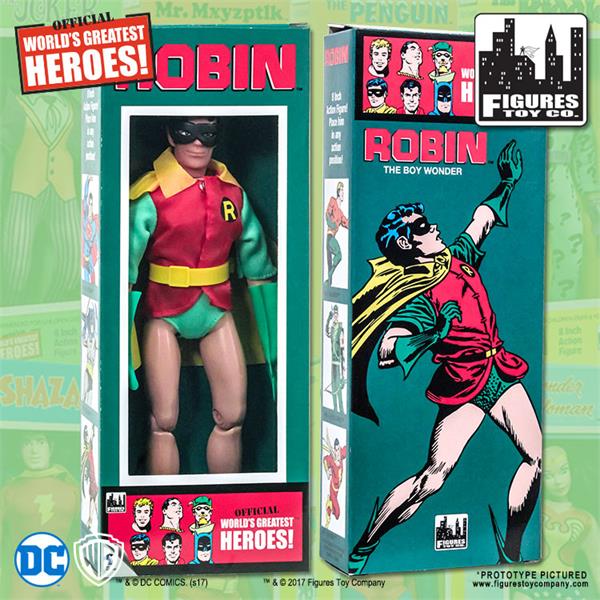 DC Comics - Robin (Removable Mask) 8" Action Figure - Zlc Collectibles