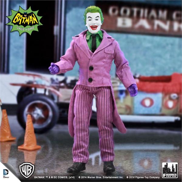 Batman Classic TV Series - The Joker 8" Action Figure - Zlc Collectibles
