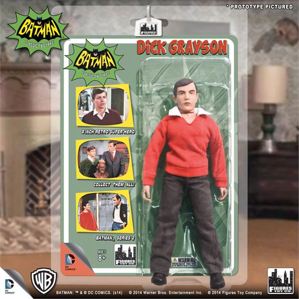 Batman Classic TV Series - Dick Grayson 8" Action Figure - Zlc Collectibles