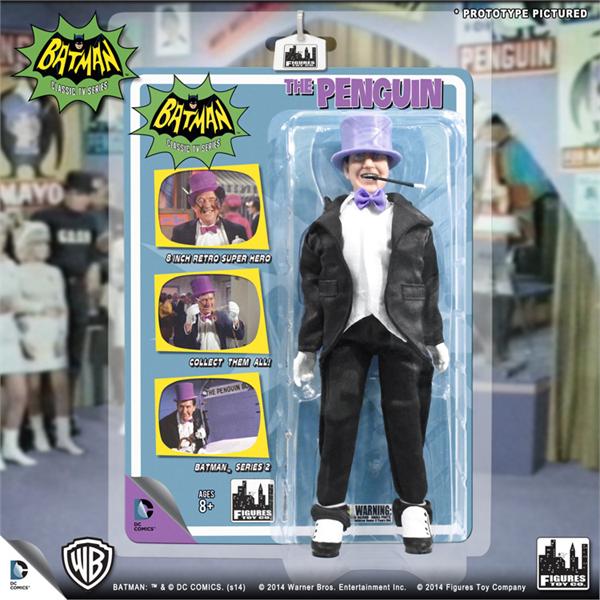 Batman Classic TV Series - The Penguin 8" Action Figure - Zlc Collectibles