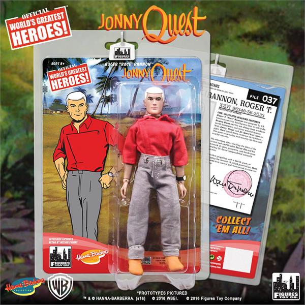 Jonny Quest - Race Bannon 8" Action Figure