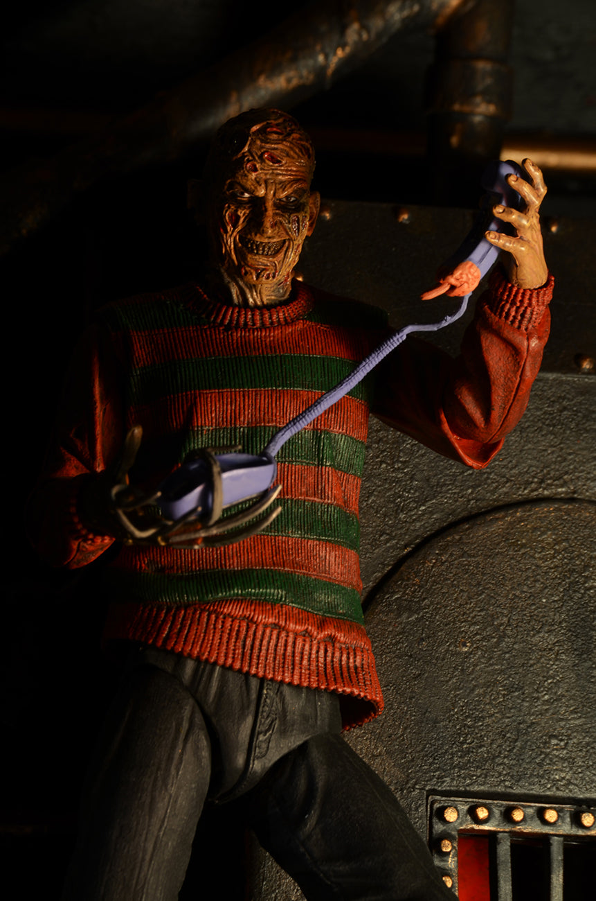 NECA - Nightmare on Elm Street - Ultimate Freddy 7" Action Figure - Zlc Collectibles