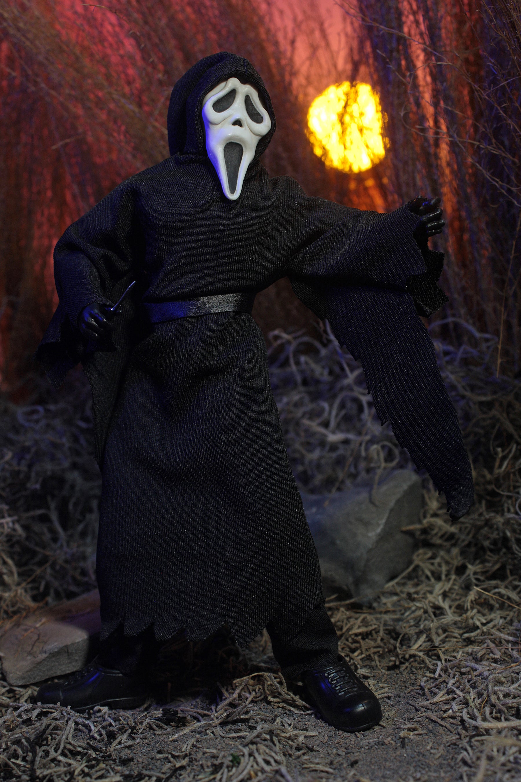 Mego Movies Wave 16 - Ghostface (White Skull Face) 8" Action Figure