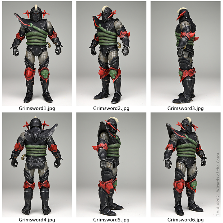 NECA - Dungeons & Dragons - Ultimate Grimsword 7" Action Figure