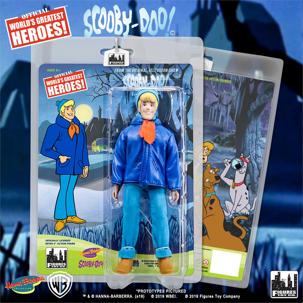 Scooby-Doo - Fred (Blue Jacket Variant) 8" Action Figure - Zlc Collectibles