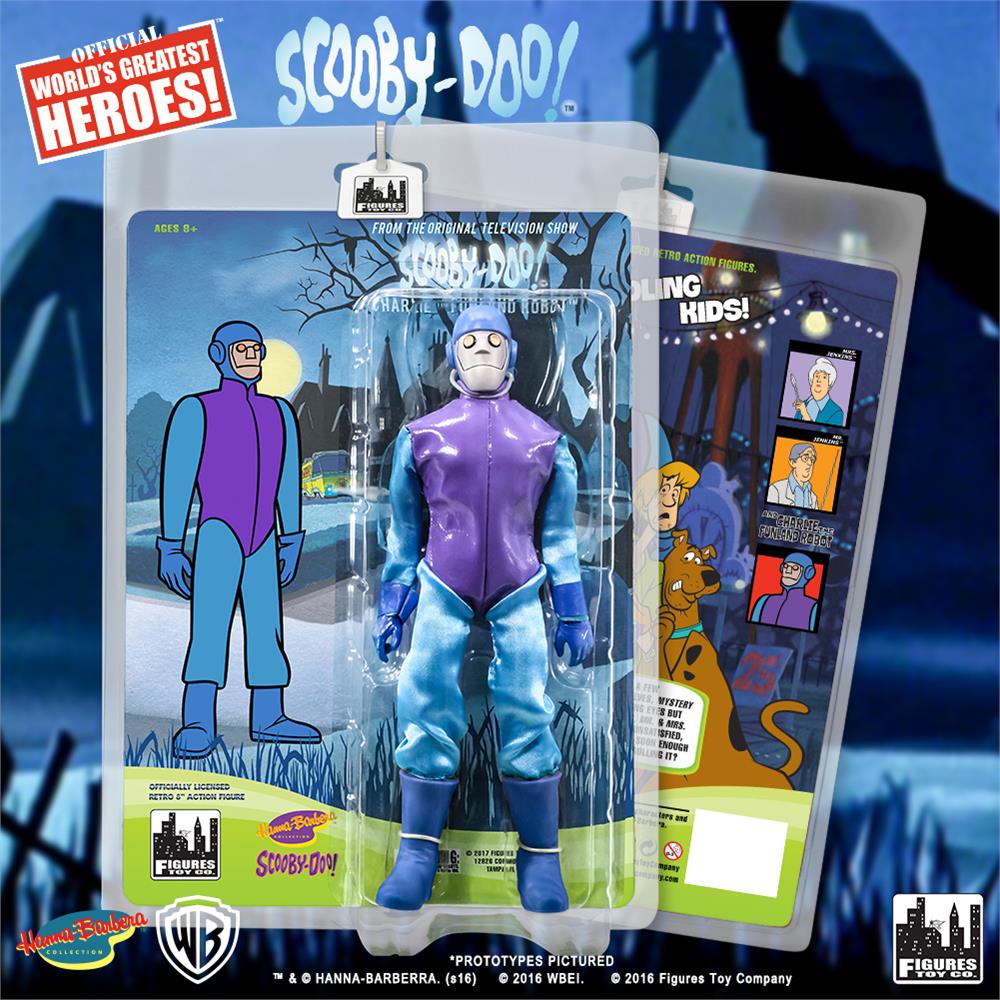 Scooby-Doo - Charlie The Robot 8" Action Figure - Zlc Collectibles