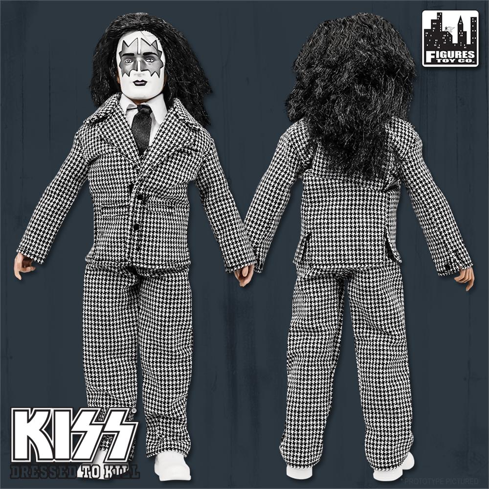 KISS- The Spaceman - Dressed To Kill (Throwback Series) 8" Action Figure