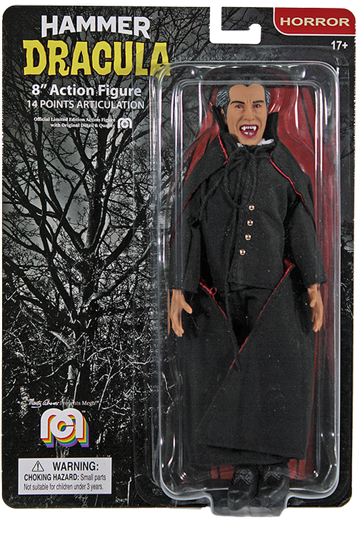 Mego Horror Wave 10 - Hammer Dracula 8" Action Figure - Zlc Collectibles