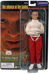 Mego Horror Wave 11 - Silence of the Lambs - Hannibal Lecter (Straight Jacket) 8" Action Figure - Zlc Collectibles