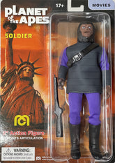 Mego Planet of The Apes Wave 14 - Soldier Ape with Black Bandolier 8" Action Figure - Zlc Collectibles