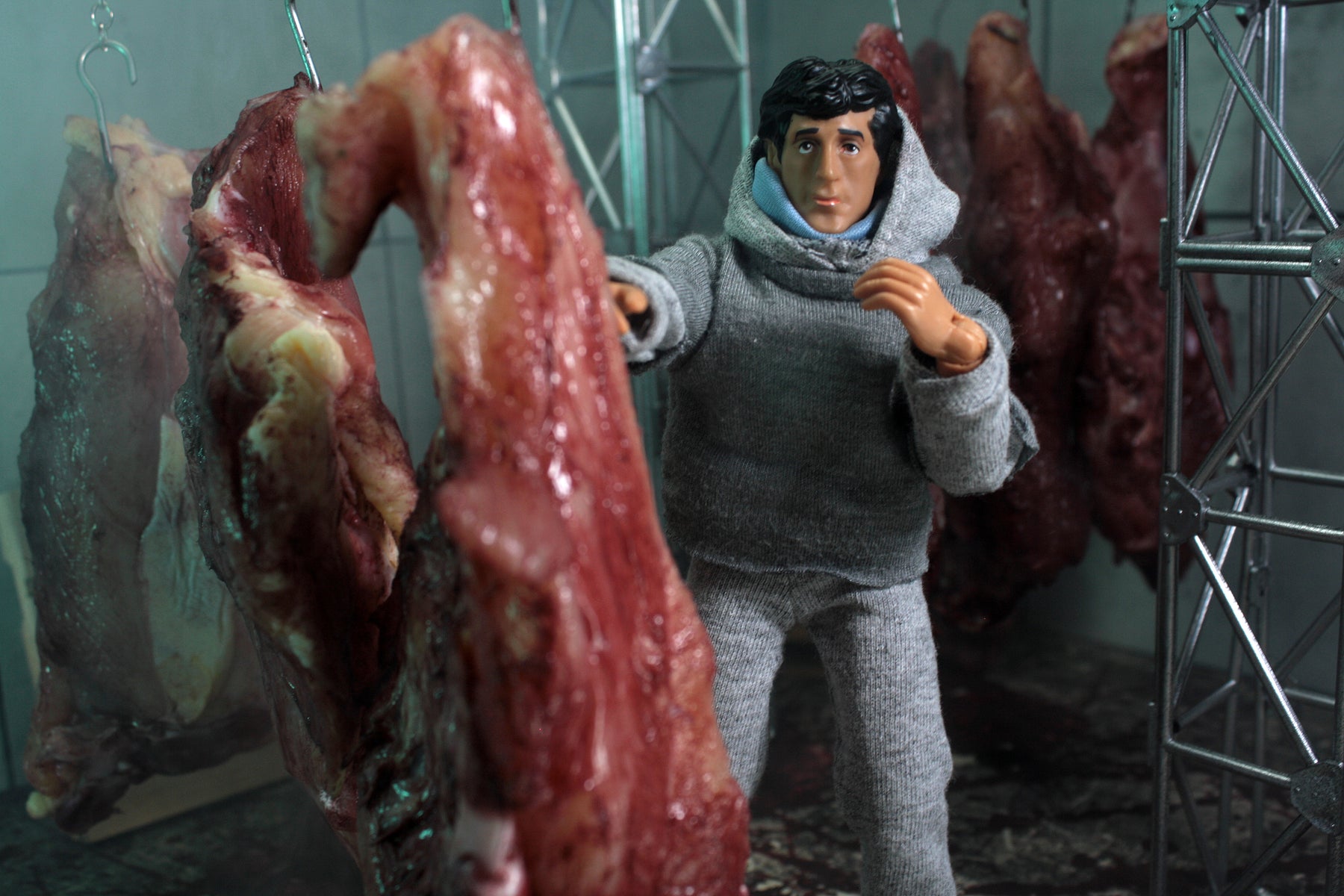 ZLC MEGO Exclusive Rocky Balboa in Training Sweatsuit 8" Action Figure - Zlc Collectibles