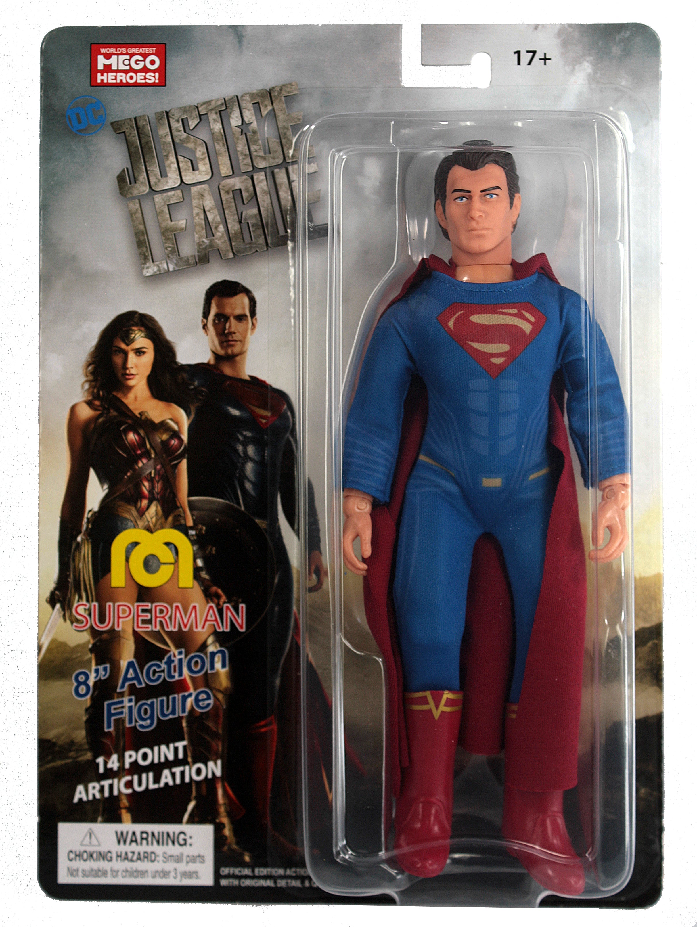 Mego DC Wave 14 - Henry Cavill Superman  8" Action Figure - Zlc Collectibles
