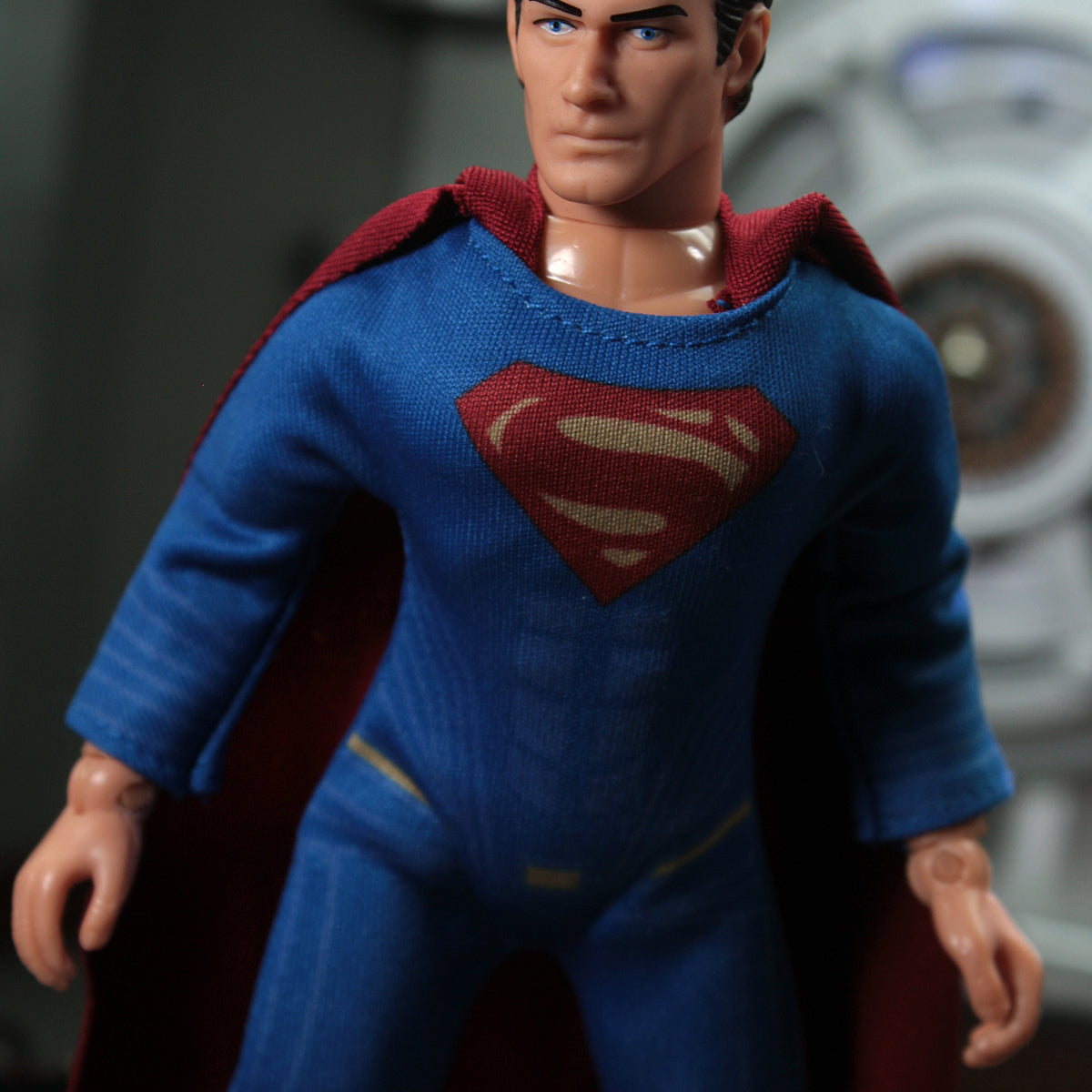 Superman Henry Cavill Justice League Mego Action Figure 