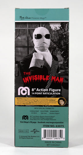 Mego Horror Wave 14 - Universal Invisible Man (Window Box) 8" Action Figure