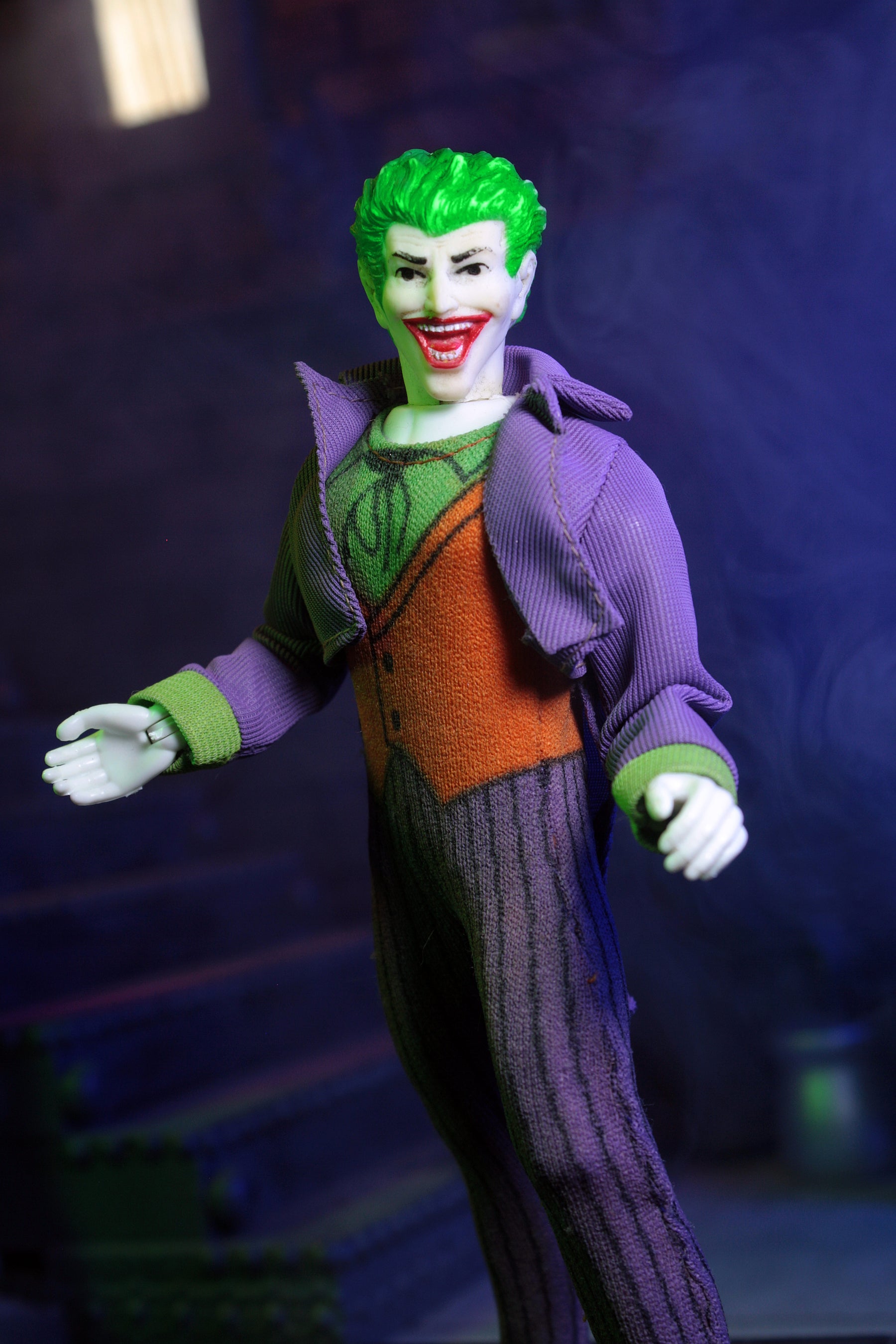 Mego Wave 17 - Joker 50th Anniversary World's Greatest Superheroes (Classic Box) 8" Action Figure