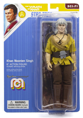 Mego Star Trek Wave 7 - Wrath of Khan - Khan 8" Action Figure - Zlc Collectibles