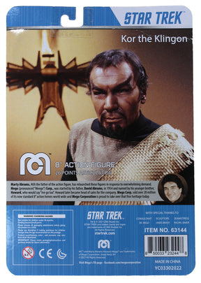 Mego Star Trek Wave 15 - Kor the Klingon (Variant) 8" Action Figure