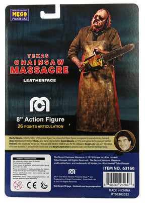 Mego Horror Wave 16 - Leatherface (2022 Movie) 8" Action Figure
