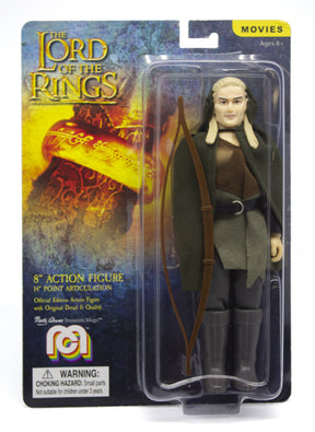 Mego Movies Lord of The Rings - Legolas 8" Action Figure - Zlc Collectibles