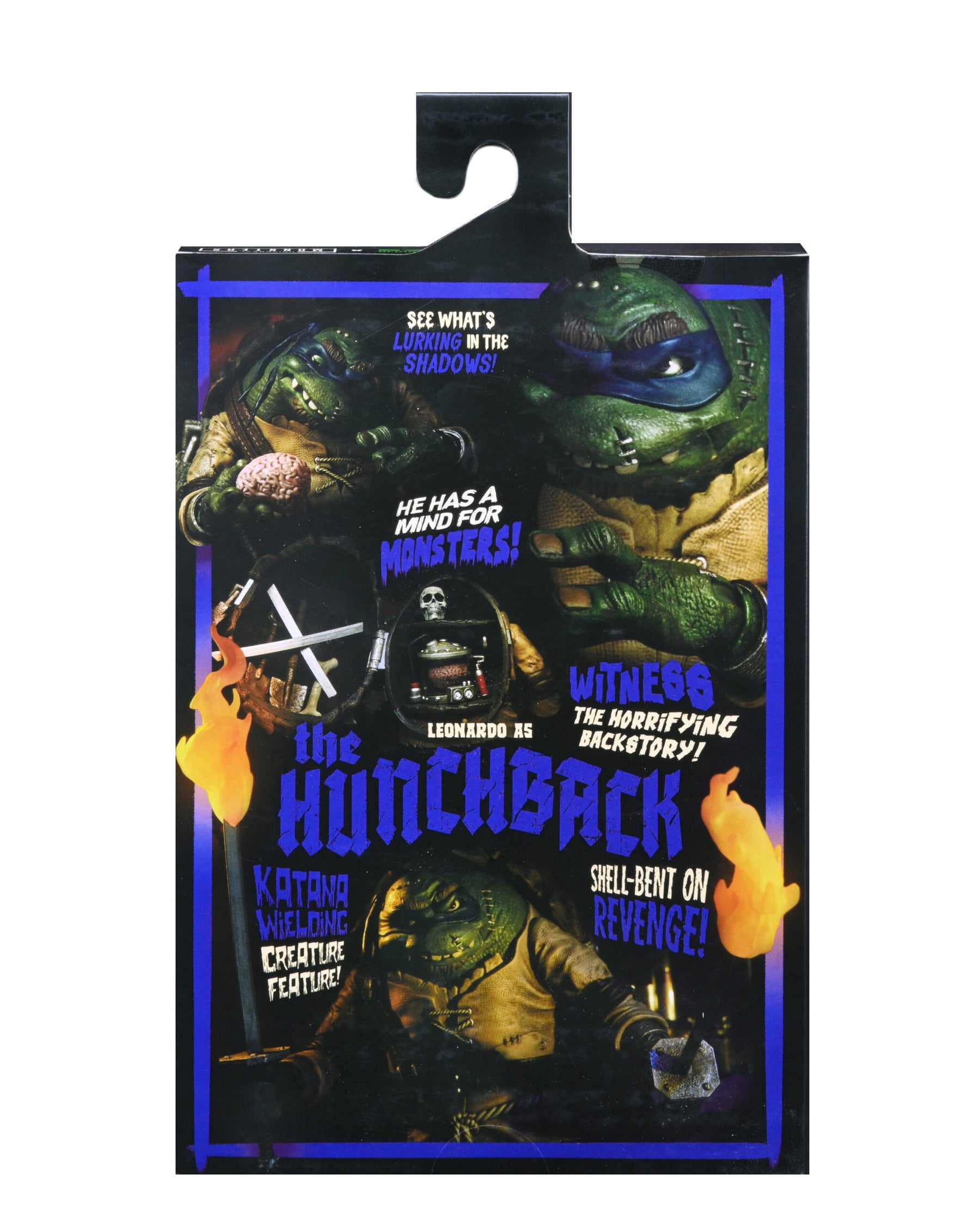NECA - Universal Monsters x TMNT - Ultimate Leonardo Hunchback 7" Action Figure