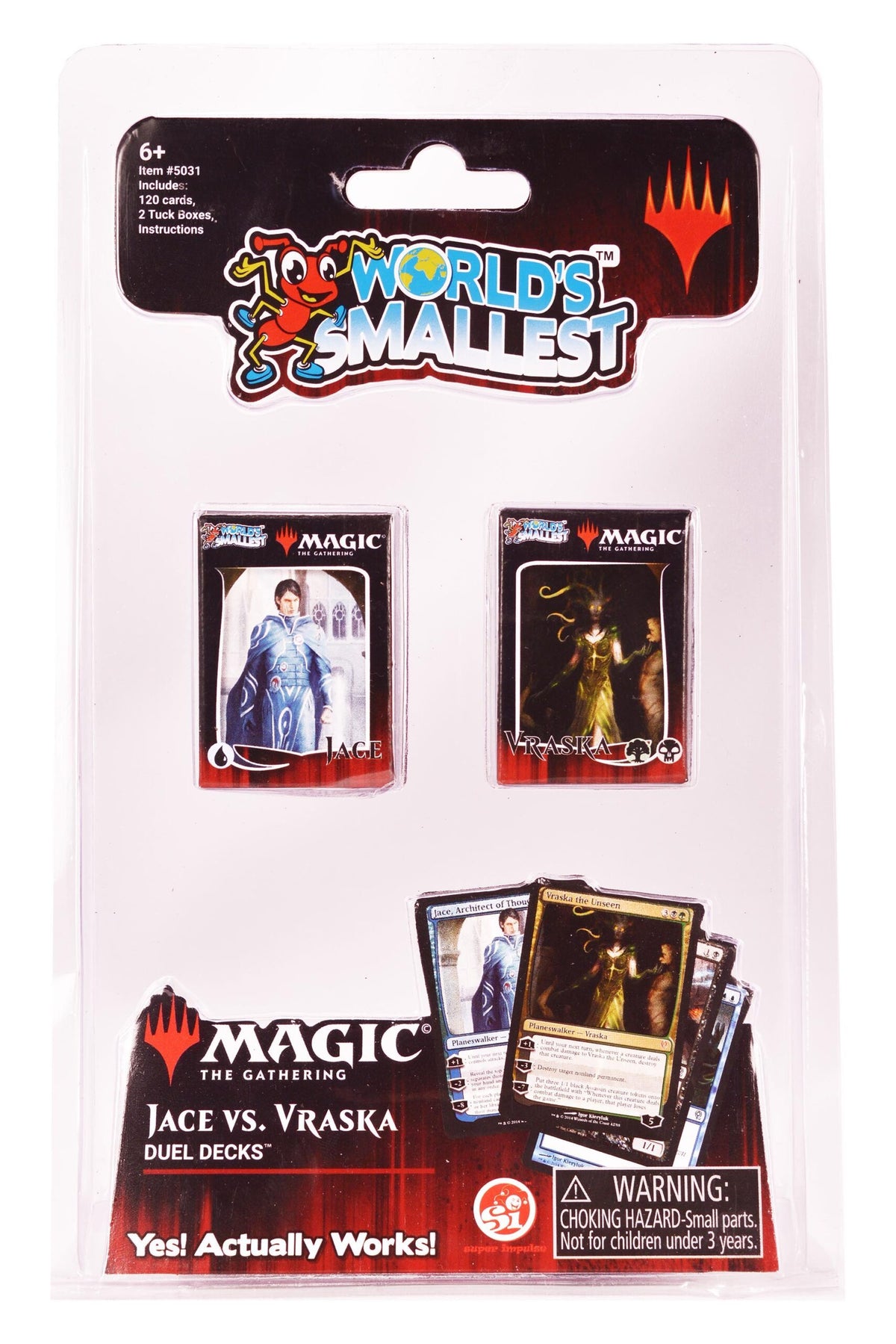 World's Smallest Magic the Gathering Jace Vs. Vraska Duel Decks - Zlc Collectibles