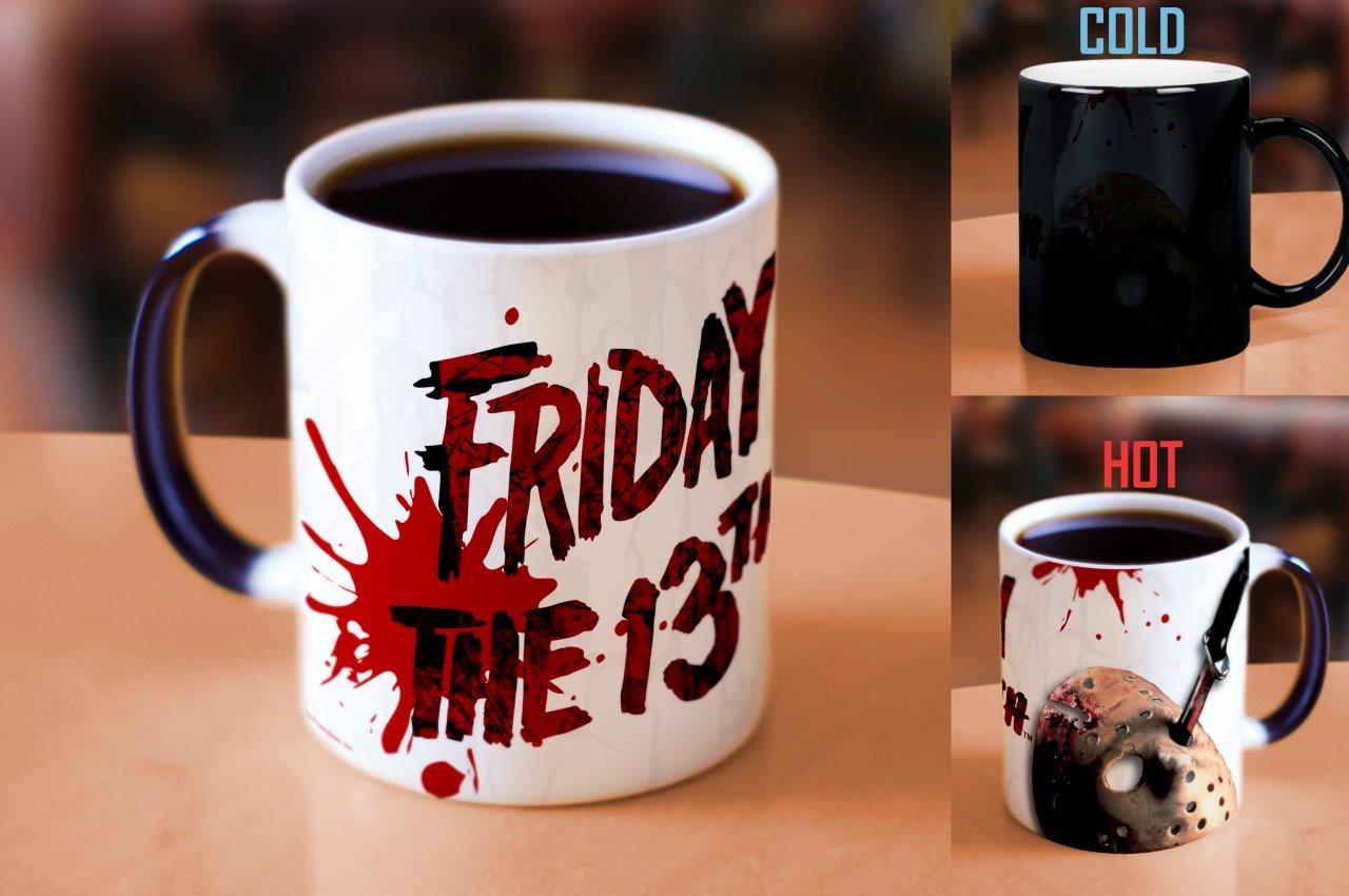 Friday the 13th (Blood Splatter) Morphing Mugs Heat-Sensitive Mug - Zlc Collectibles
