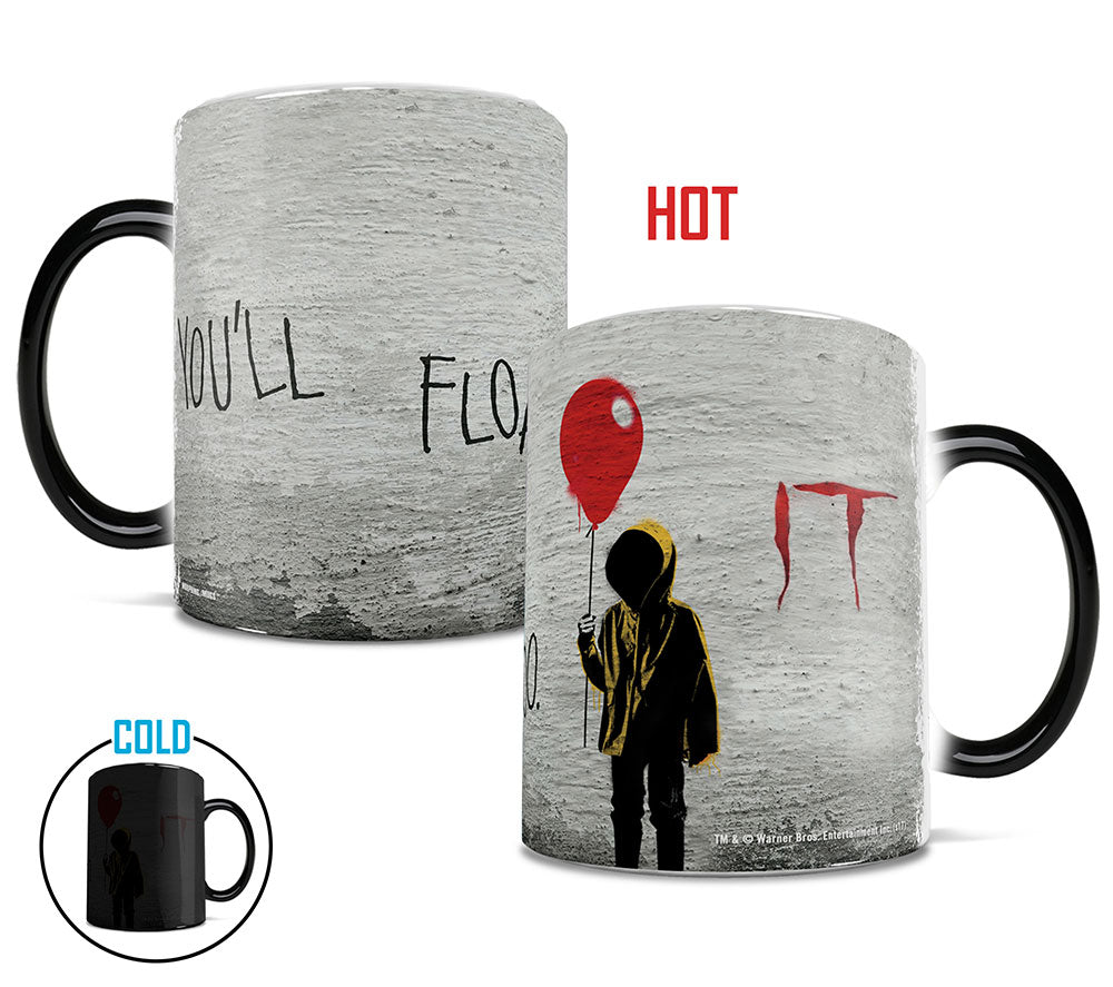 IT (You'll Float Too) Horror Morphing Mugs Heat-Sensitive Mug - Zlc Collectibles