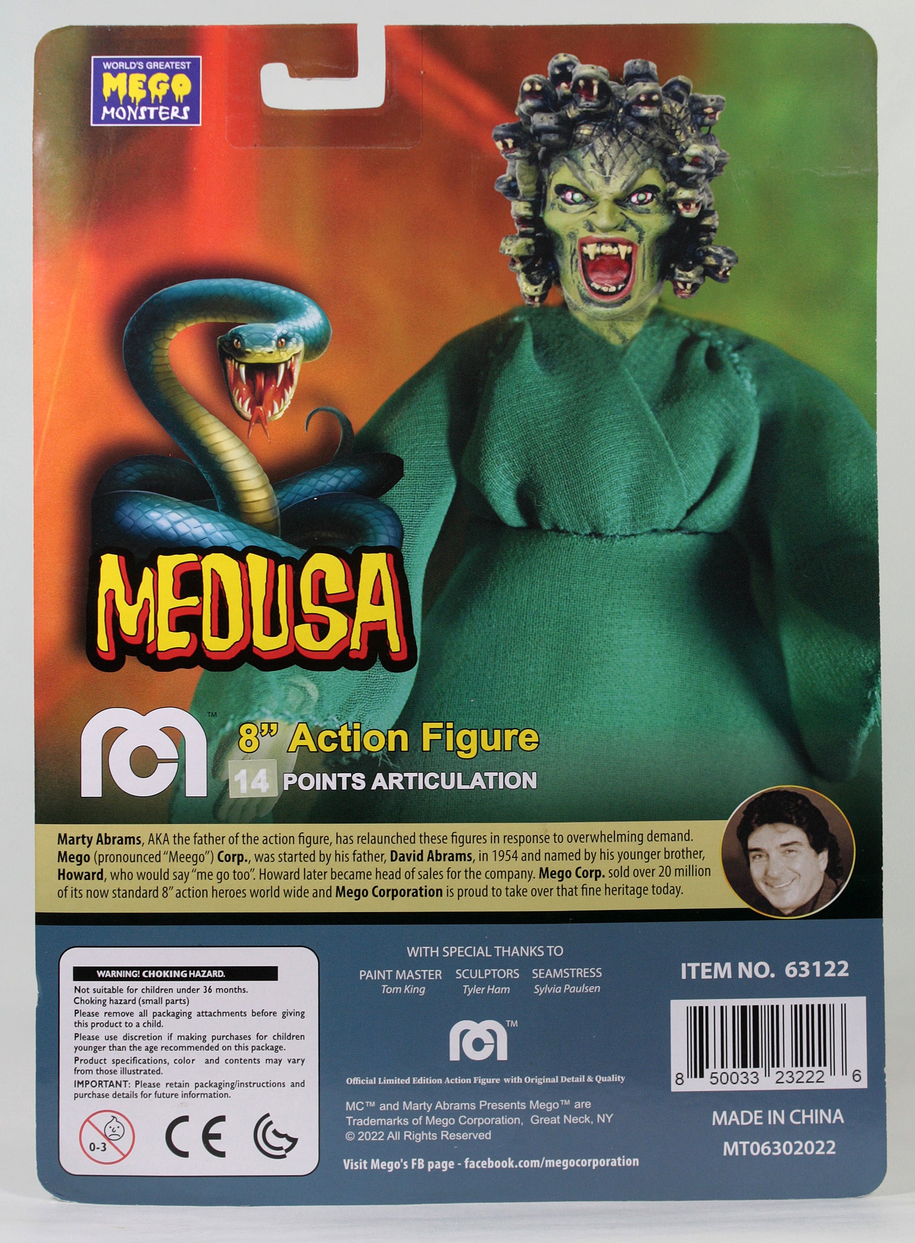 Mego Horror Wave 15 - Medusa (Variant) 8" Action Figure