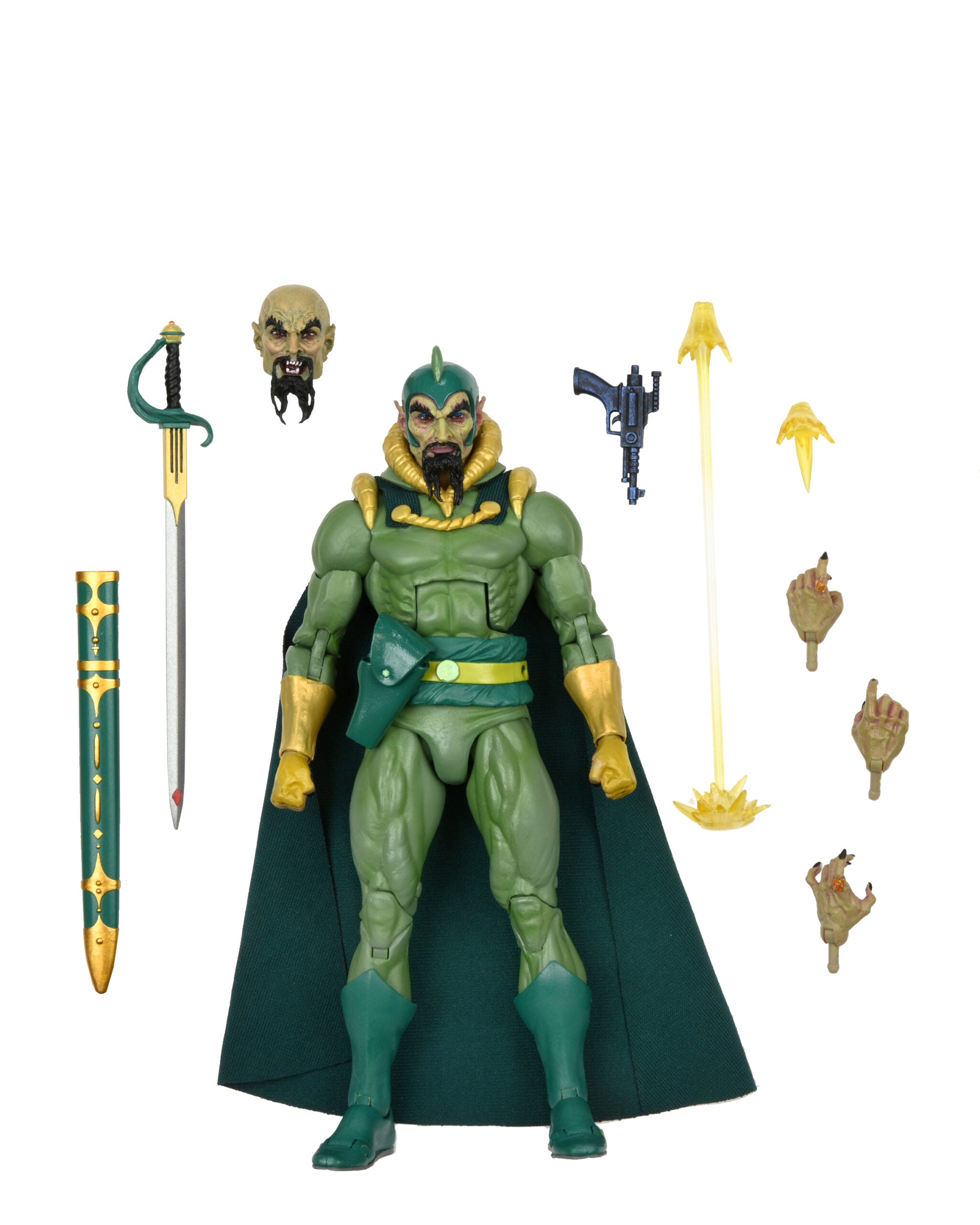 NECA - King Features The Original Superheroes - Ming The Merciless 7