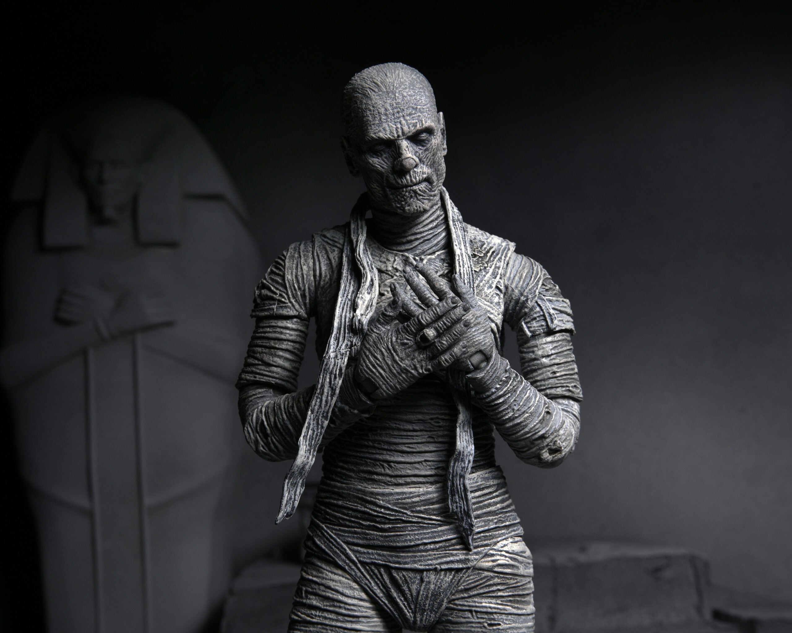 NECA - Universal Monsters - Ultimate Mummy (B&W) 7" Action Figure