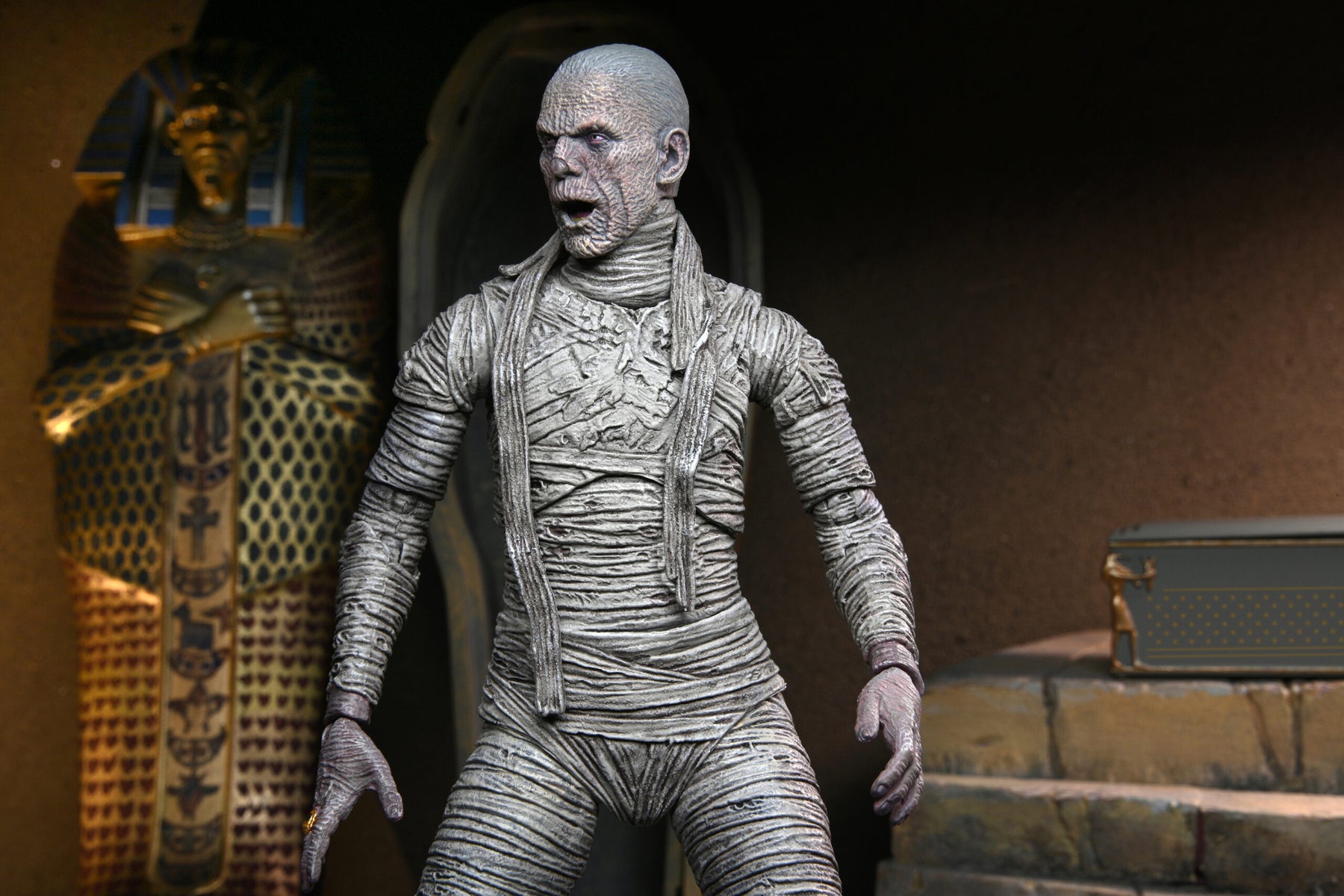 NECA - Universal Monsters - Ultimate Mummy 7" Action Figure (Pre-Order Ships December) - Zlc Collectibles