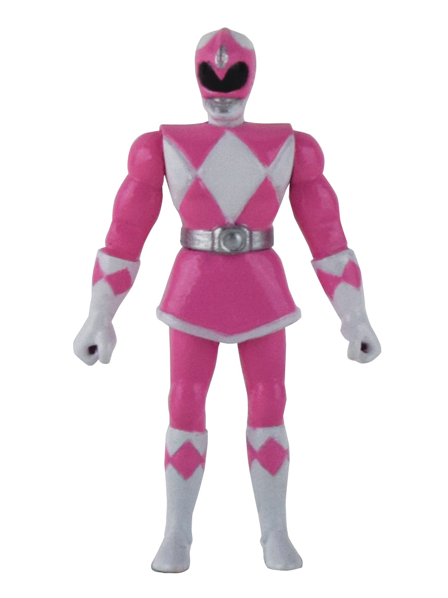 World's Smallest Power Rangers Pink Ranger Micro Action Figure - Zlc Collectibles