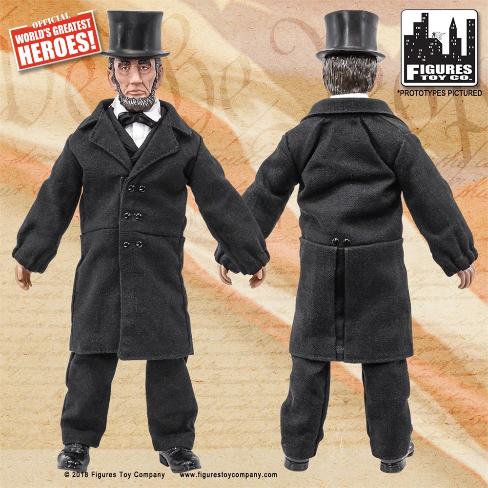 Presidents - Abraham Lincoln (Black Suit) 8" Action Figure
