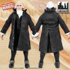 Presidents - George Washington (Black Suit) 8" Action Figure - Zlc Collectibles