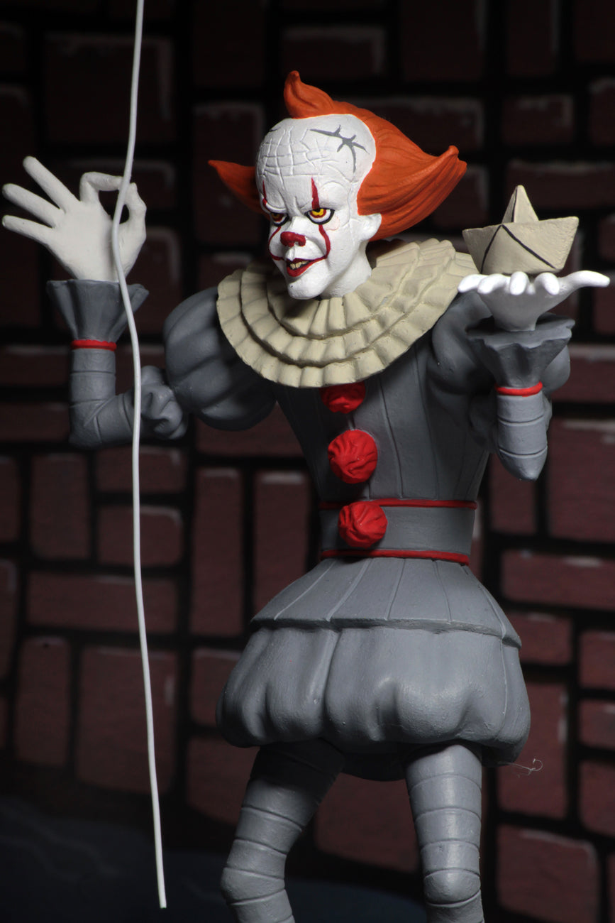 NECA - Toony Terrors Pennywise (IT 2017) 6" Action Figure - Zlc Collectibles