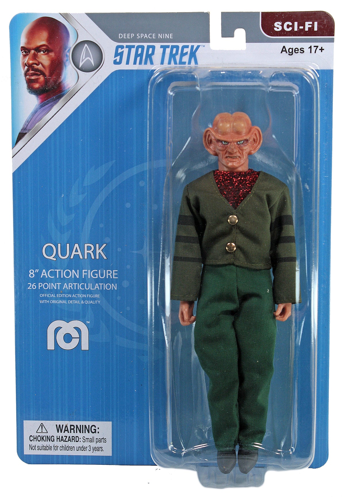 Damaged Package Mego Star Trek Wave 15 - Quark (Variant) 8" Action Figure