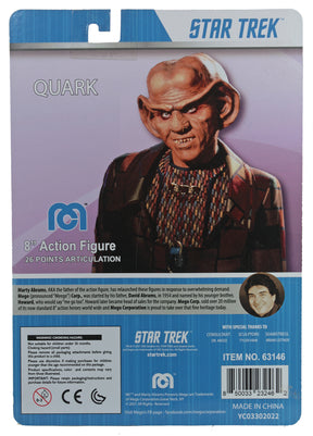 Mego Star Trek Wave 15 - Quark (Variant) 8" Action Figure
