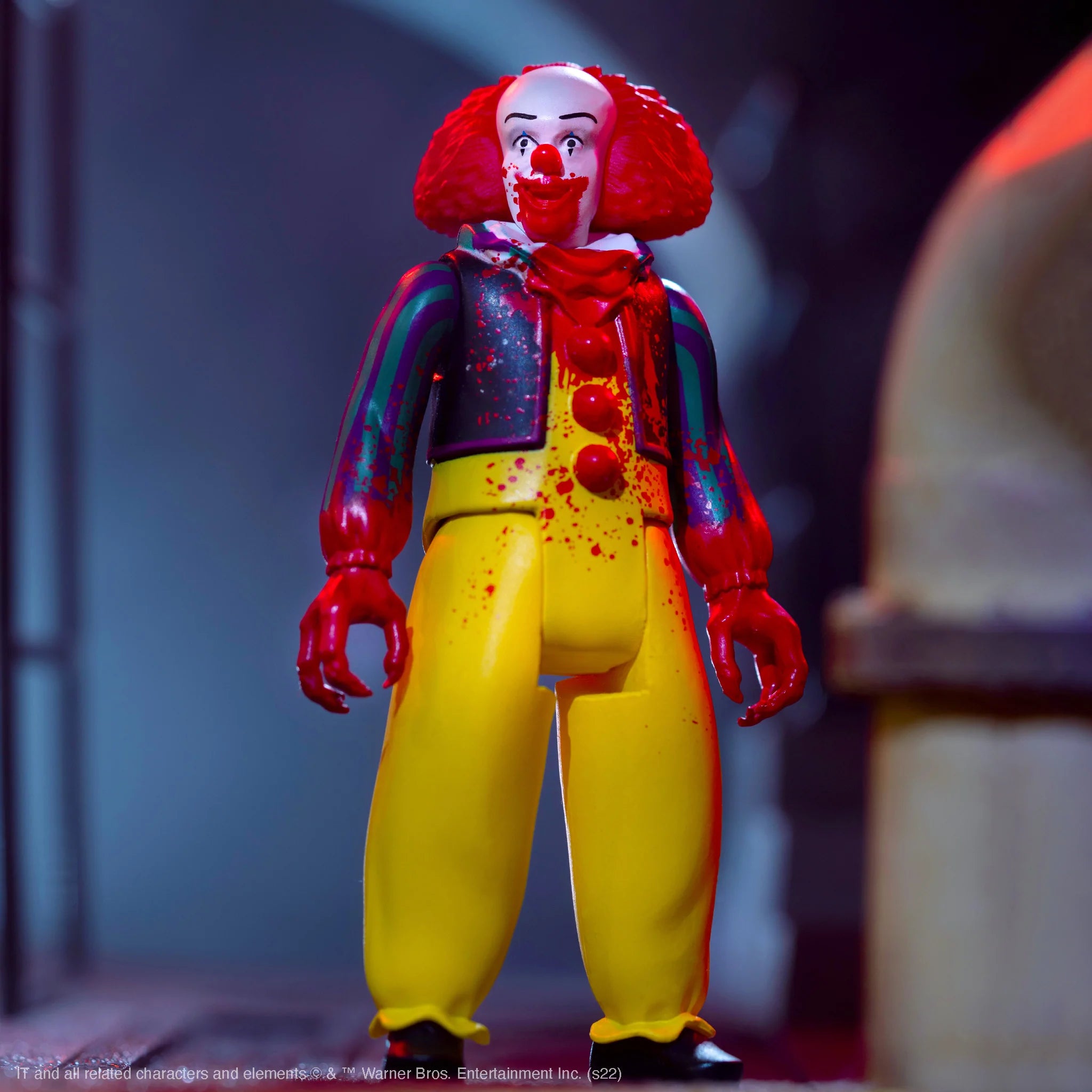 IT Reaction Figure - Pennywise (Blood Splatter)