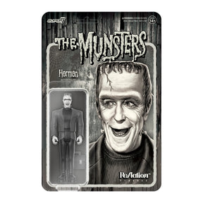 Munsters ReAction Figure - Herman Munster (Grayscale)