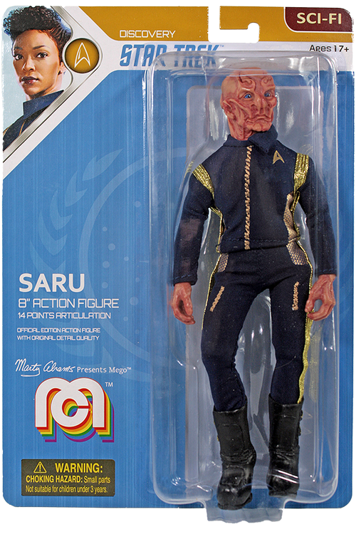 Mego Star Trek Wave 9 - Saru 8" Action Figure - Zlc Collectibles