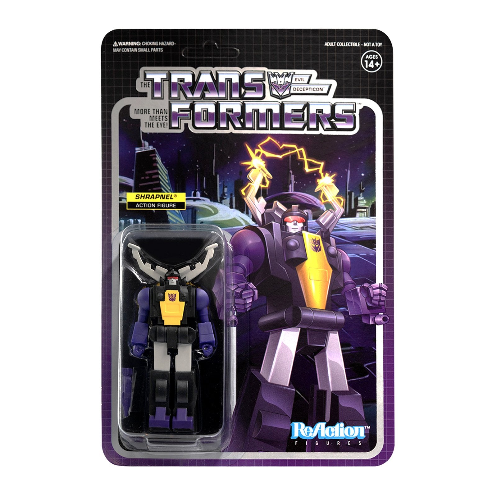 Transformers ReAction Figure - Shrapnel - Zlc Collectibles
