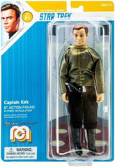 Damaged Package Mego Star Trek Captain Kirk 8" Action Figure - Zlc Collectibles