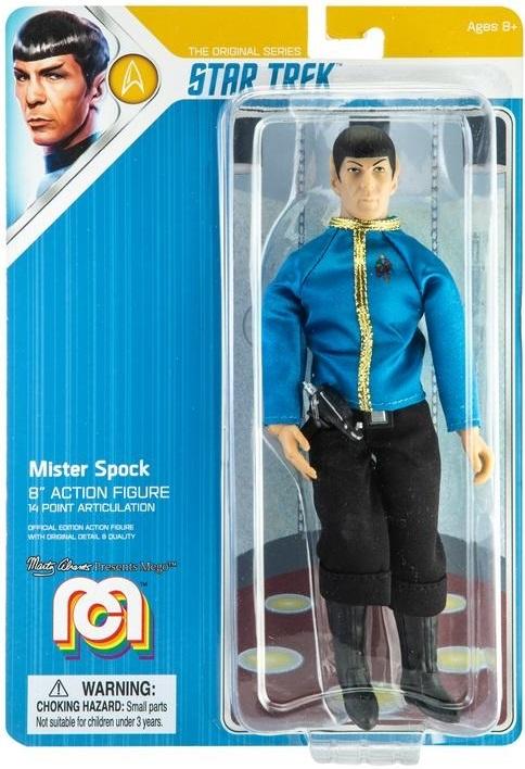 Mego Star Trek Mister Spock 8" Action Figure - Zlc Collectibles