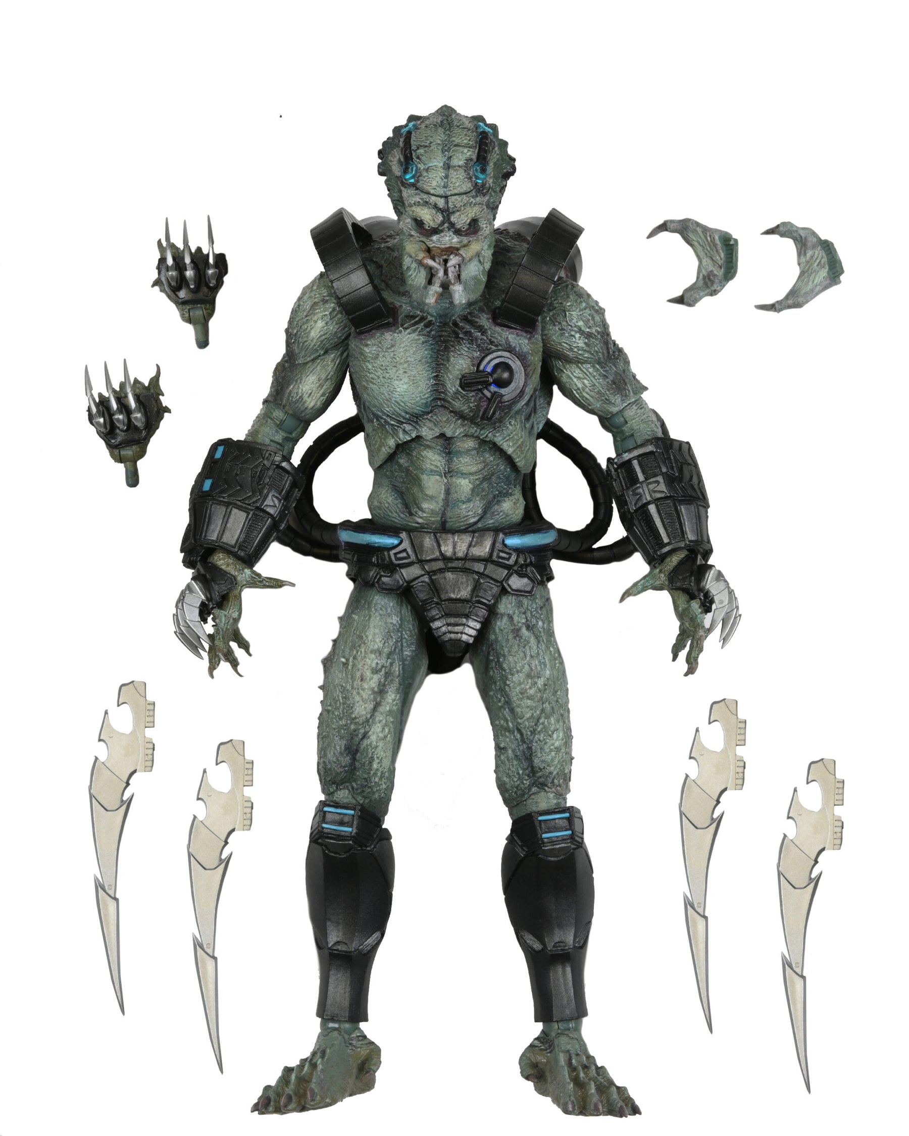 NECA - Predator: Concrete Jungle - Ultimate Deluxe Stone Heart Predator 10" Action Figure