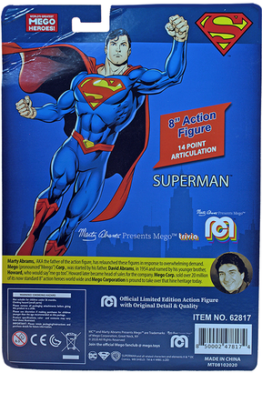 Mego DC Wave 9 - Superman 8" Action Figure - Zlc Collectibles