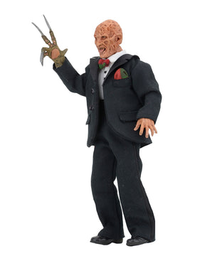 NECA - Nightmare on Elm Street - Tuxedo Freddy 8" Clothed Action Figure - Zlc Collectibles