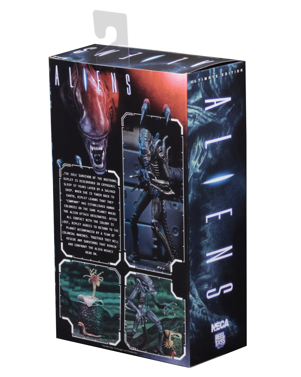 NECA - Aliens - Ultimate Alien Warrior (Blue) 7" Action Figure - Zlc Collectibles