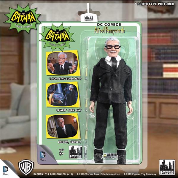 Batman Classic TV Series - Alfred Pennyworth 8" Action Figure - Zlc Collectibles