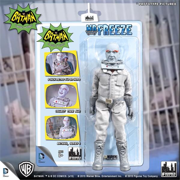 Batman Classic TV Series - Mr Freeze 8" Action Figure - Zlc Collectibles